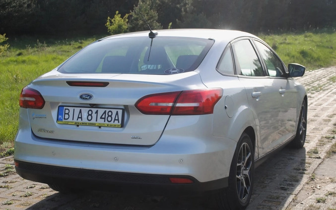 Ford Focus cena 43900 przebieg: 53050, rok produkcji 2017 z Wasilków małe 92